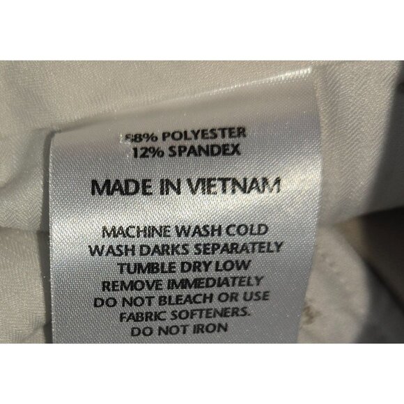 Footjoy FJ Mens Golf Pants W34/L32 Beige Lightweight Stretch - Picture 5 of 8